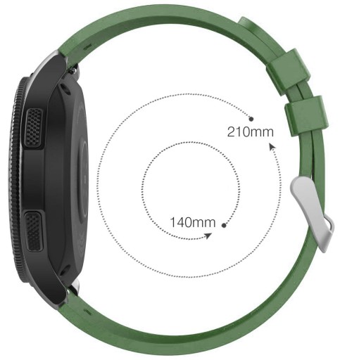 ZIELONY Pasek do SAMSUNG GALAXY WATCH 46mm