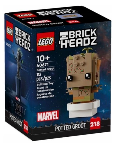 LEGO 40671 BRICKHEADZ GROOT W DONICZCE