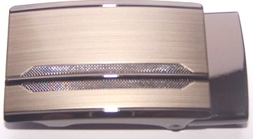 KLAMRA DO PASKA 34MM(+-1) AUTOMAT ŁAMANY C. NIKIEL
