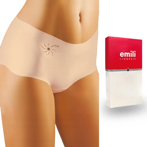 Трусики EMILI Daisy Laser Cut бежевые S