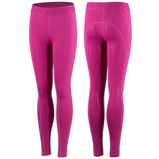 Legginsy młodzieżowe HORZE Madison Silicone 140