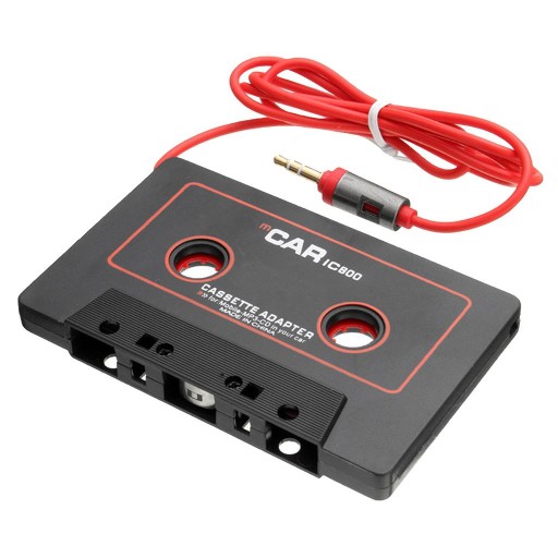 2x 3,5 mm Jack Stereo do samochodowej kasety audio AUX