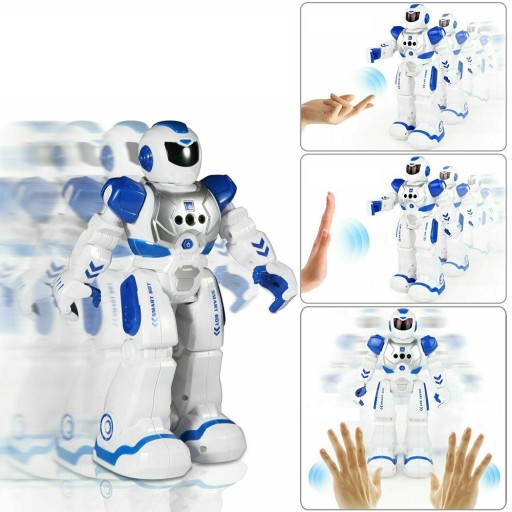 INTERAKTYWNY TAŃCZĄCY ROBOT ZDALNIE STEROWANY DLA DZIECI WYCZUWAJĄCA GESTY
