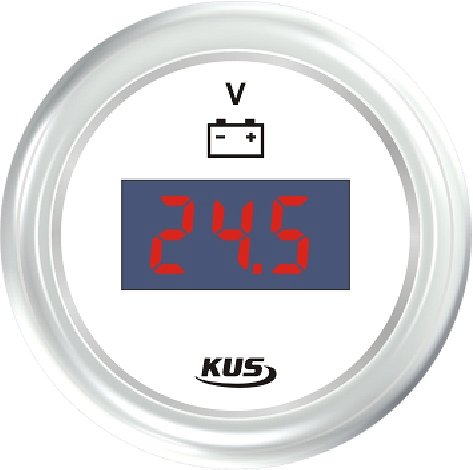 ИНДИКАТОР НАПРЯЖЕНИЯ - ВОЛЬТМЕТР WW 8-32 12В КУС