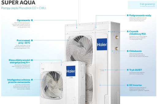 Моноблочный тепловой насос Haier SUPER AQUA 16 кВт БЕСПЛАТНЫЙ ЗАПУСК!!!