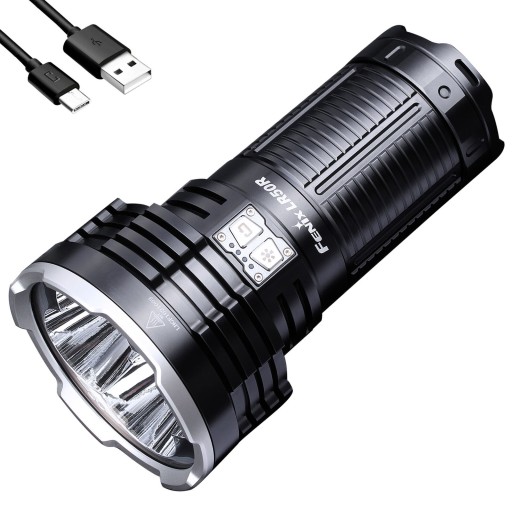 Fenix ​​LR50R Светодиодный фонарик 12000лм мощность 950м USB-C