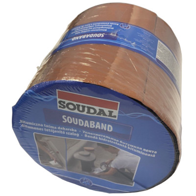 Taśma dekarska 15cm x 10mb SOUDAL TERAKOTA