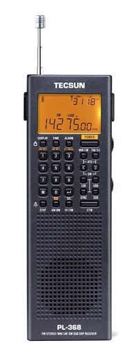 Портативный глобальный приемник TECSUN PL-368 с DSP SSB