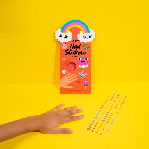 KAWAII — Детские наклейки для ногтей — OMY