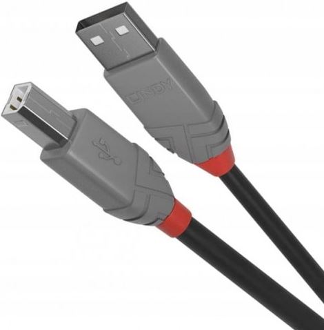 Кабель USB 2.0 A-B 2M до принтера DAC Lindy 36673