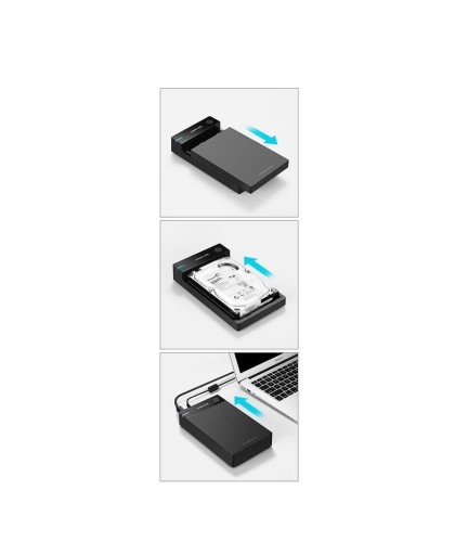 UGREEN OBUDOWA HUB KIESZEŃ NA DYSK HDD SSD 3,5