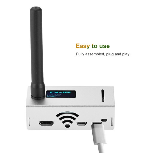 Собранная точка доступа MMDVM DMR с антенной картой 8G TF для расширенного V7