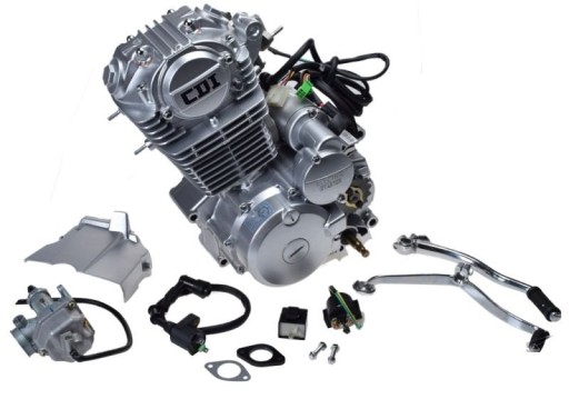 КОМПЛЕКТ ДВИГАТЕЛЯ. 4T 125cc ДЛЯ РОМЕТ ЗЕТКА