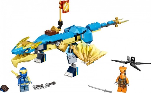 LEGO NINJAGO 71760 НАБОР БЛОКОВ ГРОМОВОЙ ДРАКОН ДЖАЯ ЭВО