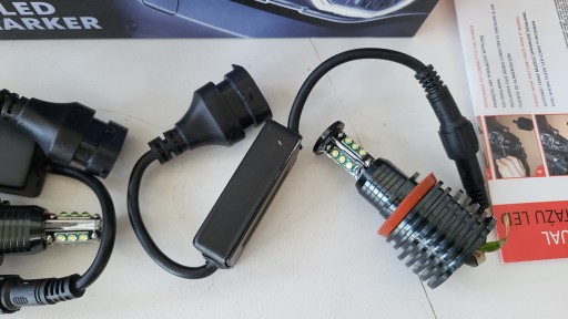 NOWE RINGI LAMPY LED MARKER ANGEL EYES H8 GWR