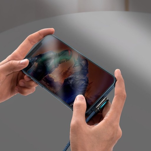BASEUS Угловой USB-кабель Lightning для Apple iPhone, 2 м