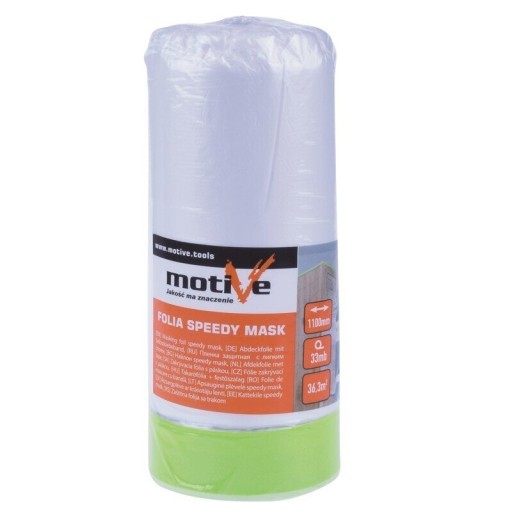 КРАСОЧНАЯ ФОЛЬГА С ЛЕНТОЙ 17мм Antychlap 270см х 20м Speedy Mask МОТИВ