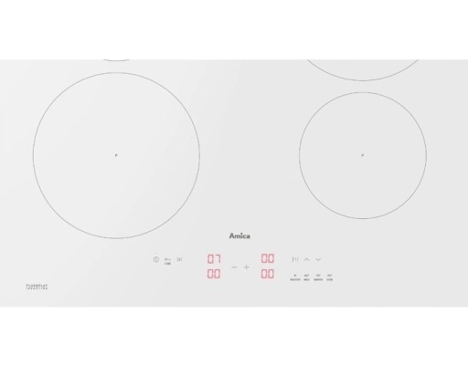 Индукционная варочная панель Amica PIDH6140PHTUN 3.0, белый