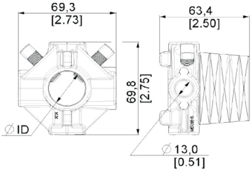 SPRĘŻYNA PRAWOSKRĘTNA DO BRAMY 5.0x51mm L-40cm