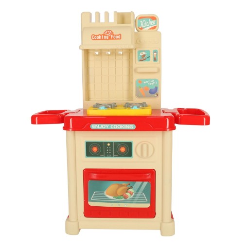 Детская игрушечная кухня, духовка, конфорки, подсветка + оборудование
