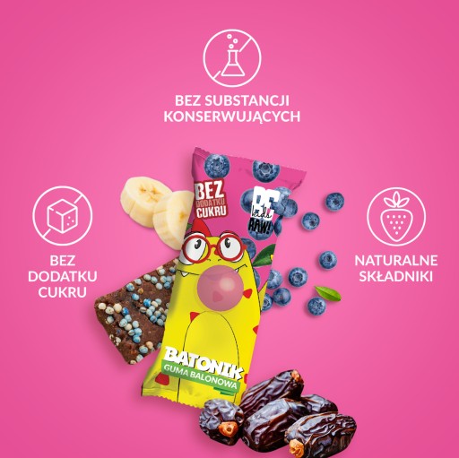 БЕРАВ! KIDS Батончик без сахара детский со вкусом жевательной резинки 25 г