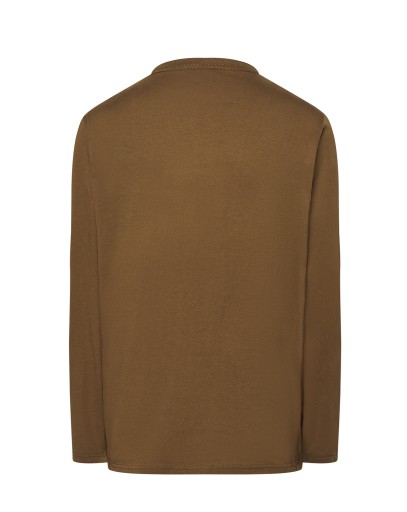 T-SHIRT MĘSKI Z DŁUGIM RĘKAWEM JHK KHAKI L