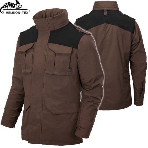 Мужская парка в стиле милитари с капюшоном COVERT M-65 HELIKON Classic L
