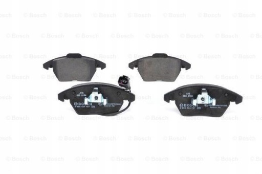 Передние дисковые тормозные колодки Bosch SKODA SUPERB II 2288 мм.