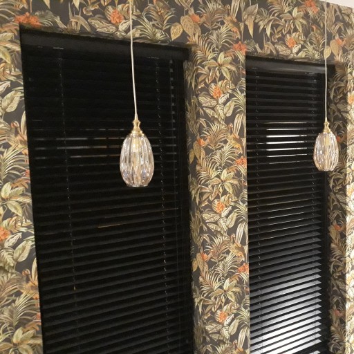 Żaluzje Poziome DREWNIANE 50mm na Wymiar 210x180