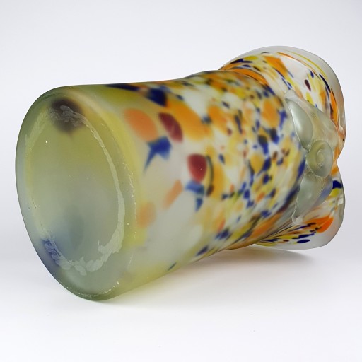 WIELKI WŁOSKI WAZON MURANO GLAS