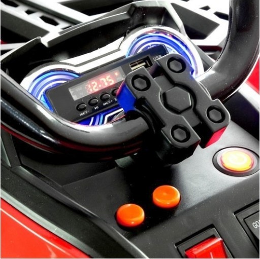 КВАДРОМОБИЛЬ С АККУМУЛЯТОРОМ 12 В EVA WHEELS МОЩНОСТЬ 90 ВТ AMORY PILOT