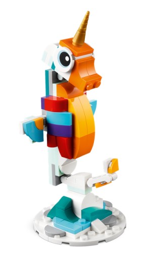 LEGO 31140 CREATOR 3IN1 ВОЛШЕБНЫЙ ЕДИНОРОГ — ПАВЛИН