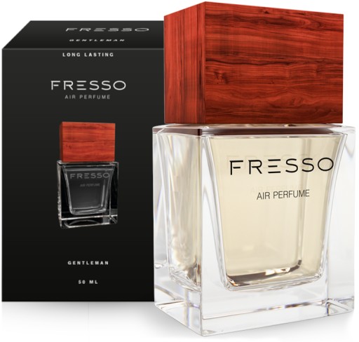 АВТОМОБИЛЬНЫЙ АРОМАТ FRESSO GENTLEMAN 50 МЛ + КУЛОН + КАРТОЧКА