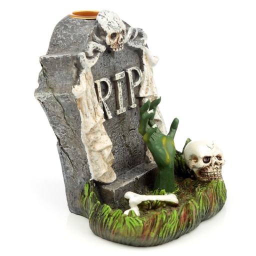 Ароматический камин с обратным потоком курильницы RIP Zombie