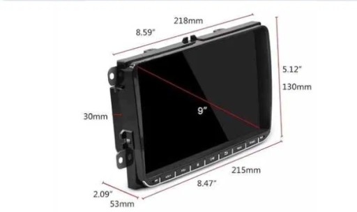 Radio samochodowe SEMAITU do VW, Golf 5 6 Passat Polo Tiguan Seat