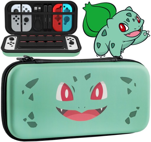 ЧЕХОЛ ДЛЯ NINTENDO SWITCH OLED POKEMON BULBASAUR