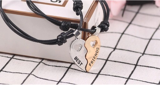 БРАСЛЕТ BEST FRIENDS HEART колье дружбы