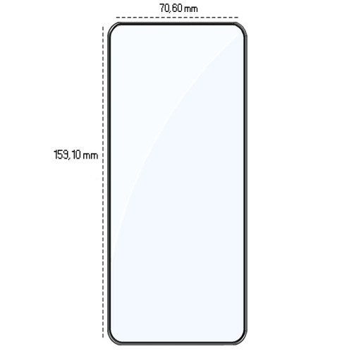 3x SZKŁO NA CAŁY EKRAN DO SAMSUNG A21s PEŁNE HARTOWANE SZKIEŁKO 5D