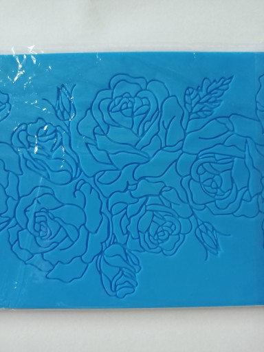 Силиконовый коврик Roses Flowers Flower 36/11,9 см