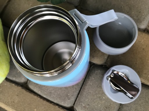 TERMOS OBIADOWY 800 ml LUNCH BOX NA ŻYWNOŚĆ ZUPĘ STALOWY MENAŻKA 0,8L