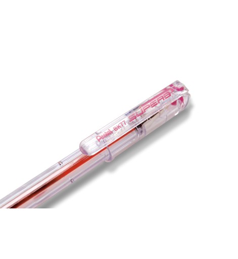 Шариковая ручка Pentel BK77-B SUPERB красная 0 7 мм