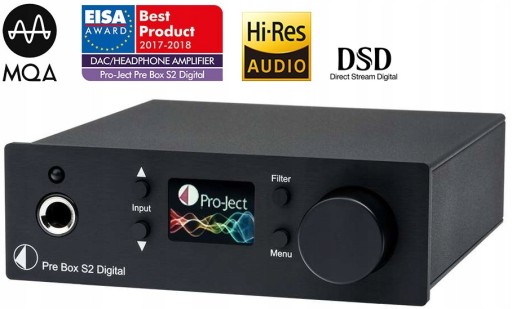 Przedwzmacniacz Pro-Ject PRE BOX S2 DIGITAL czarny