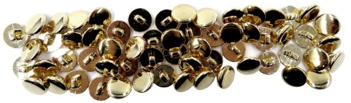 Guziki złote 1 sztuka kolor ZŁOTY Z PERŁĄ K668 17mm 15008