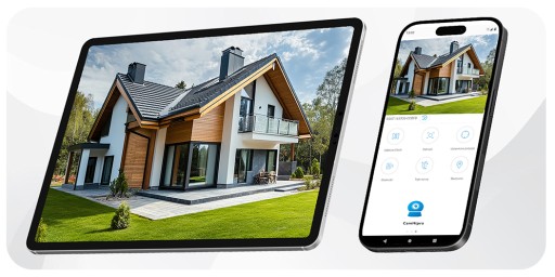 ВРАЩАЮЩАЯСЯ ВНЕШНЯЯ БЕСПРОВОДНАЯ IP-КАМЕРА С Wi-Fi, СЕРАЯ, 5 Мп, DVS, ВИДЕОНАБЛЮДЕНИЕ