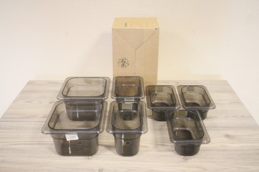 Набор контейнеров GN - 7 шт., 1/6 100, 1/9 100, 1/9 65 Camwear Cambro