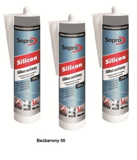 SOPRO САНИТАРНЫЙ СИЛИКОН 052/310 ML ПРОЗРАЧНЫЙ 00