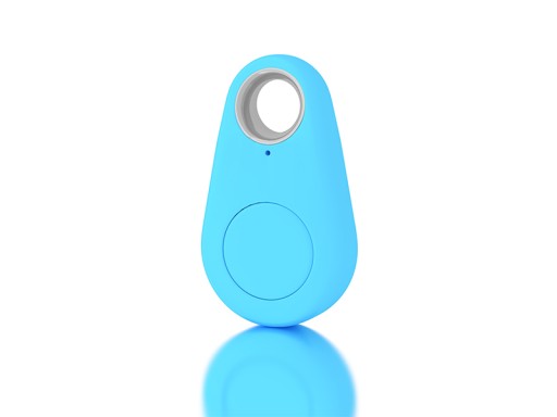 Синий брелок для ключей с bluetooth