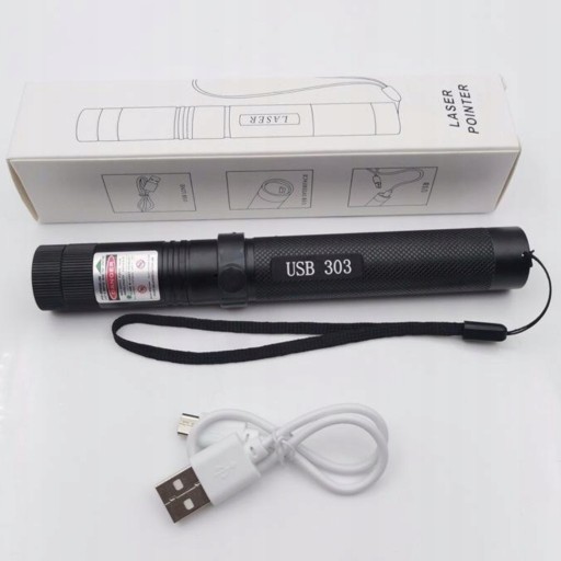 УКАЗАТЕЛЬ ЛАЗЕРНЫЙ ЗЕЛЕНЫЙ USB МОЩНЫЙ БОЛЬШОЙ ДИАПАЗОН АККУМУЛЯТОРНАЯ БАТАРЕЯ