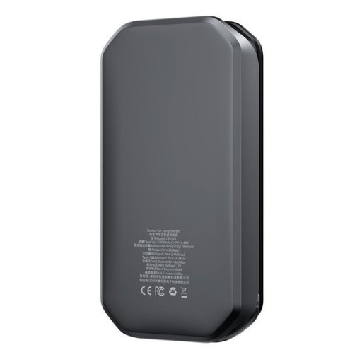 BASEUS POWER BANK JUMP STARTER START BOOSTER TORCH 12000 мАч + ЗАЖИМЫ
