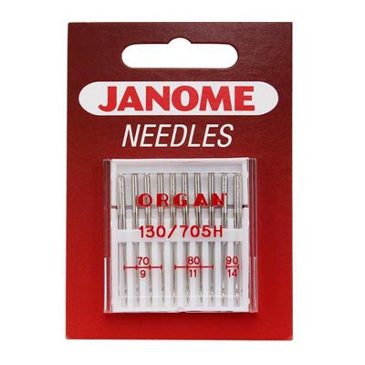 Иглы для швейных машин JANOME для тканей MIX